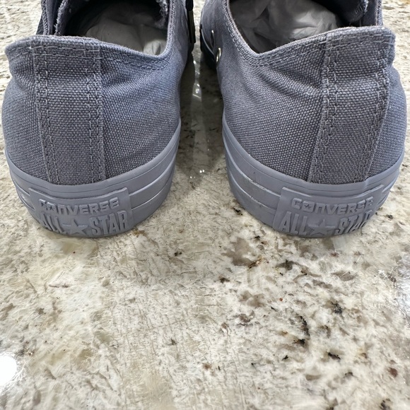 Converse All Star Blue Sneakers with Gold Details Limited edition Size 9 Woman - Picture 7 of 10